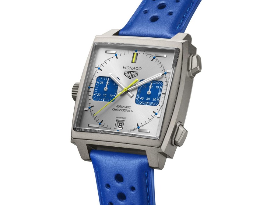 TAG Heuer Watches For Men | Tag Heuer Monaco Chronograph French Racing Blue