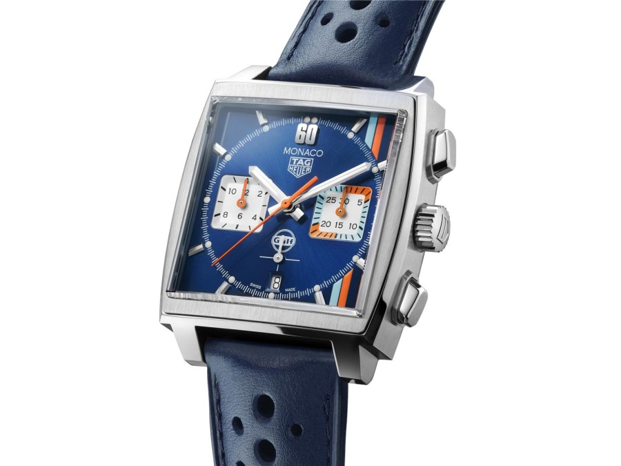 TAG Heuer Watches For Men | Tag Heuer Monaco Chronograph X Gulf