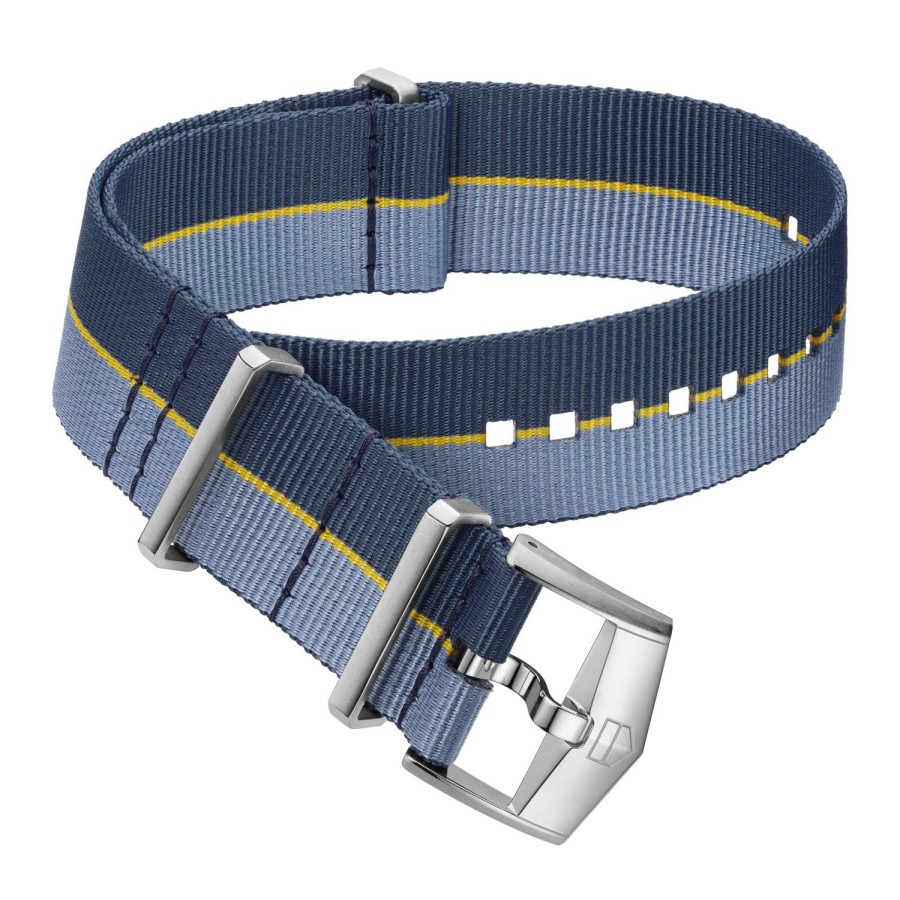 TAG Heuer Accessories | Tag Heuer Aquaracer 43Mm Blue Fabric Strap