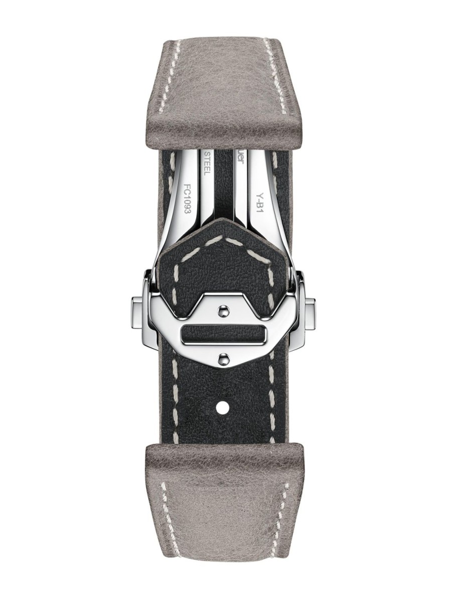 TAG Heuer Accessories | Tag Heuer Carrera 36Mm Grey Leather Strap