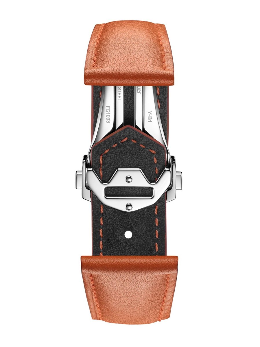 TAG Heuer Accessories | Tag Heuer Carrera 36Mm Orange Leather Strap